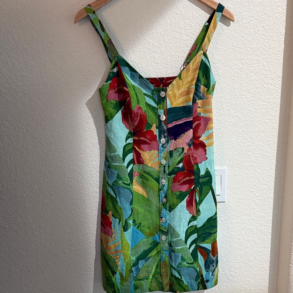 FARM Rio Multicolor Floral Mini Dress
